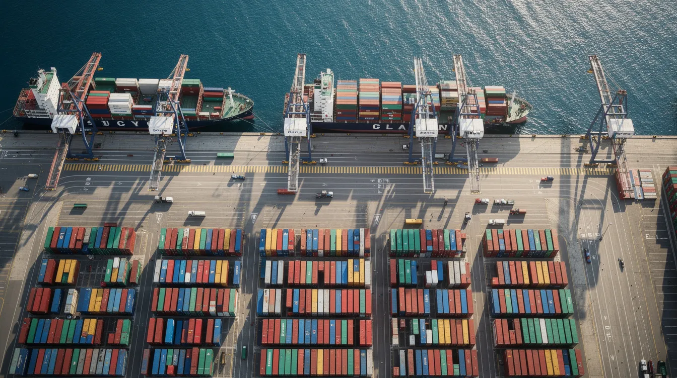 Geopolitics in business influencing supply chain resilience, global logistics, and international shipping operations.